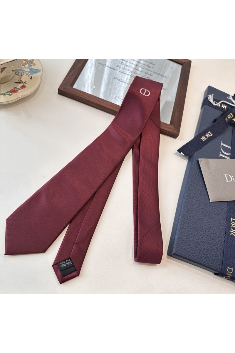 Dior Галстук logo-embroidered premium - Red