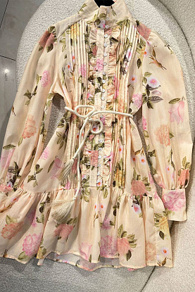 Женское платье Zimmermann Floral All-over