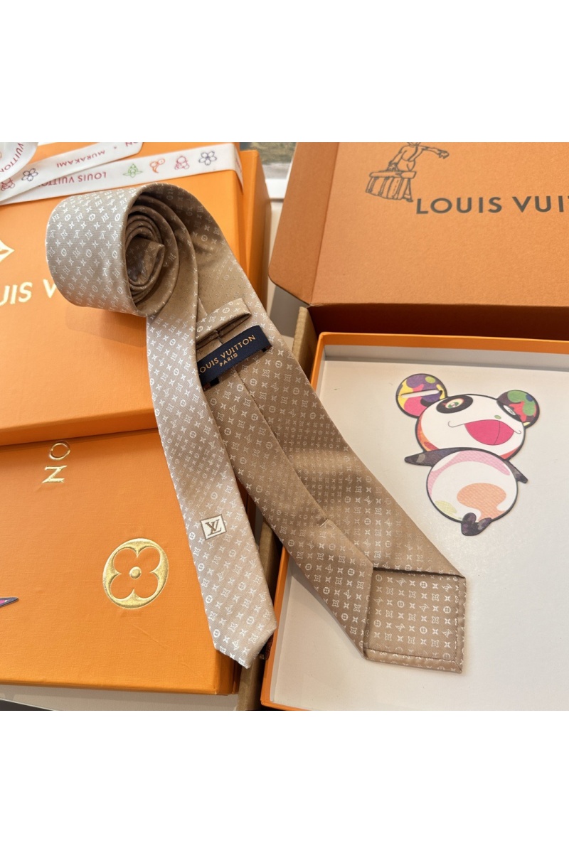 Lоuis Vuittоn Галстук Monogram premium - Beige