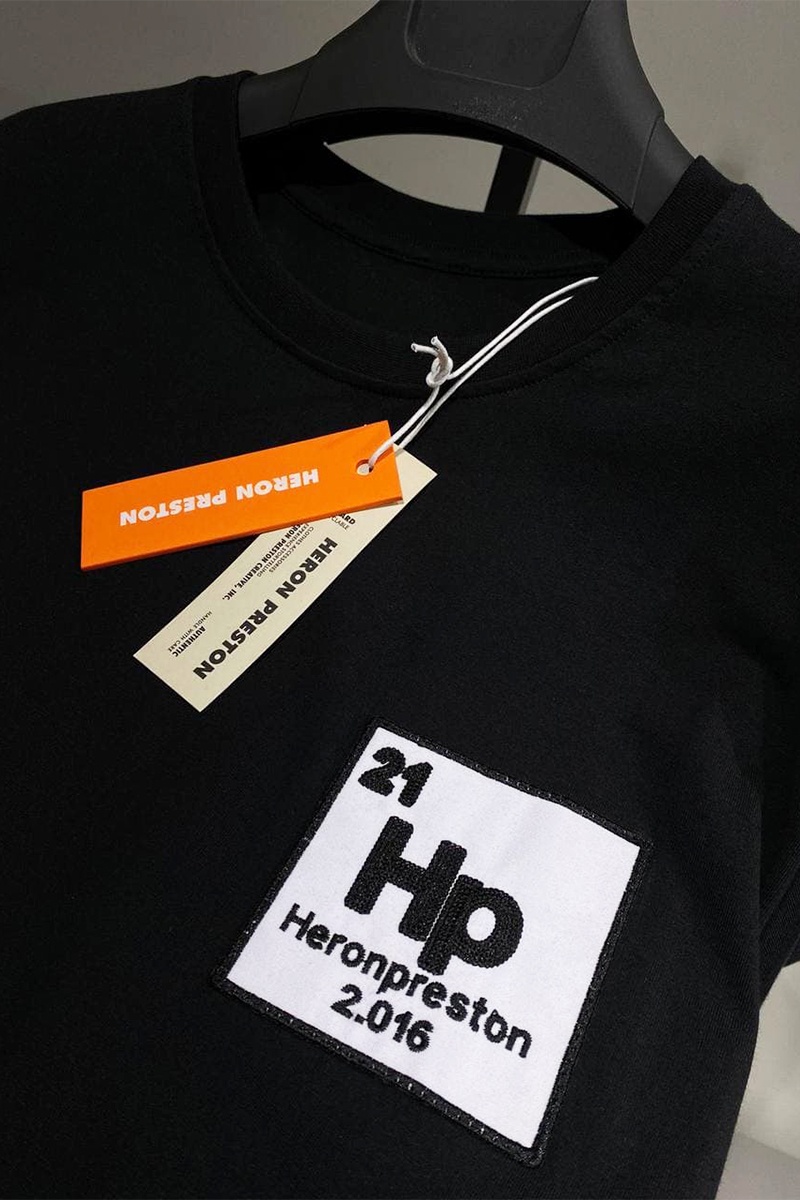 Heron Preston Оверсайз футболка 21 Hp - Black
