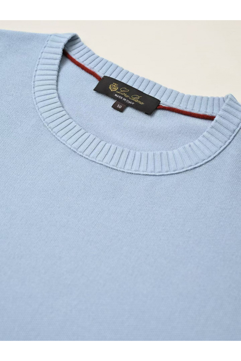 Loro Piana Мужская голубя футболка premium