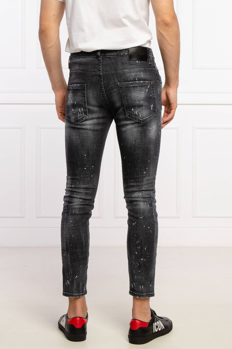Dsquared2 Мужские чёрные джинсы