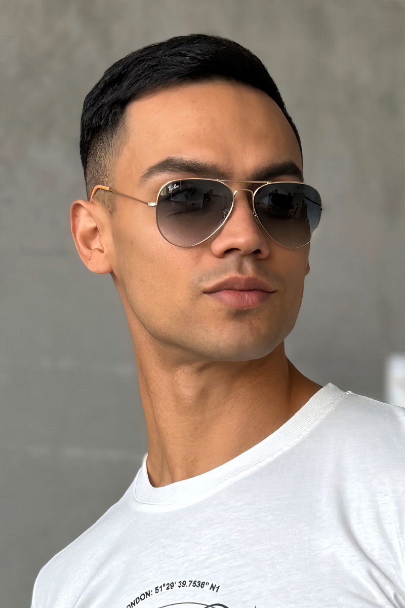 Ray Ban Солнцезащитные очки Aviator Large Metal