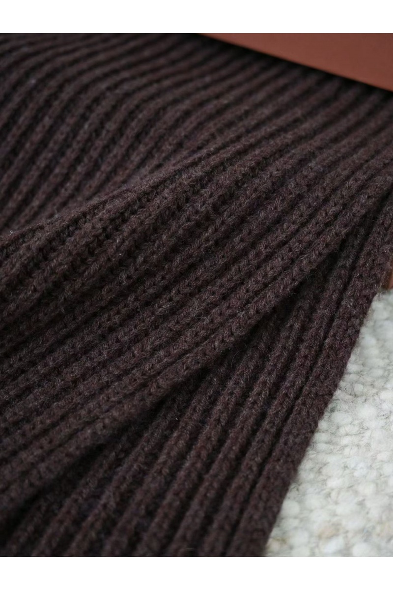 Loro Piana Кашемировый шарф premium - Coffee