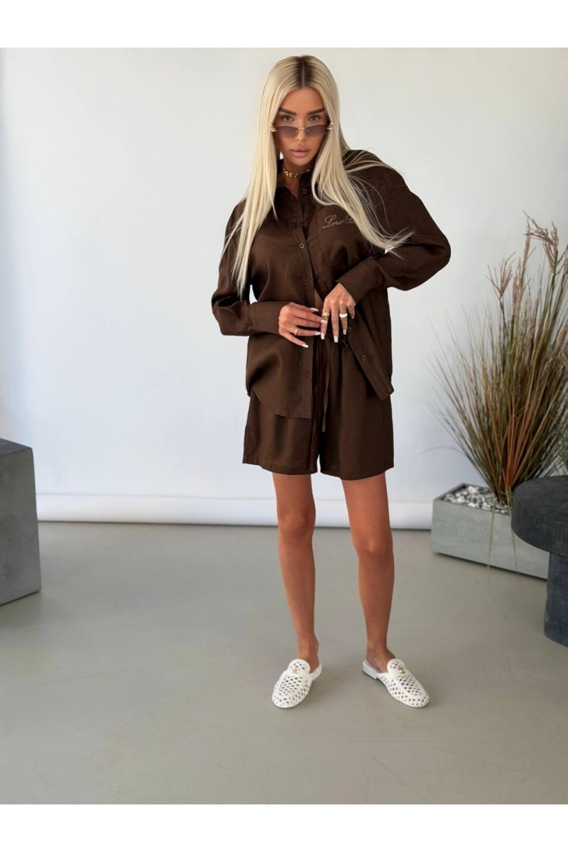 Zimmermann Коричневый женский костюм premium