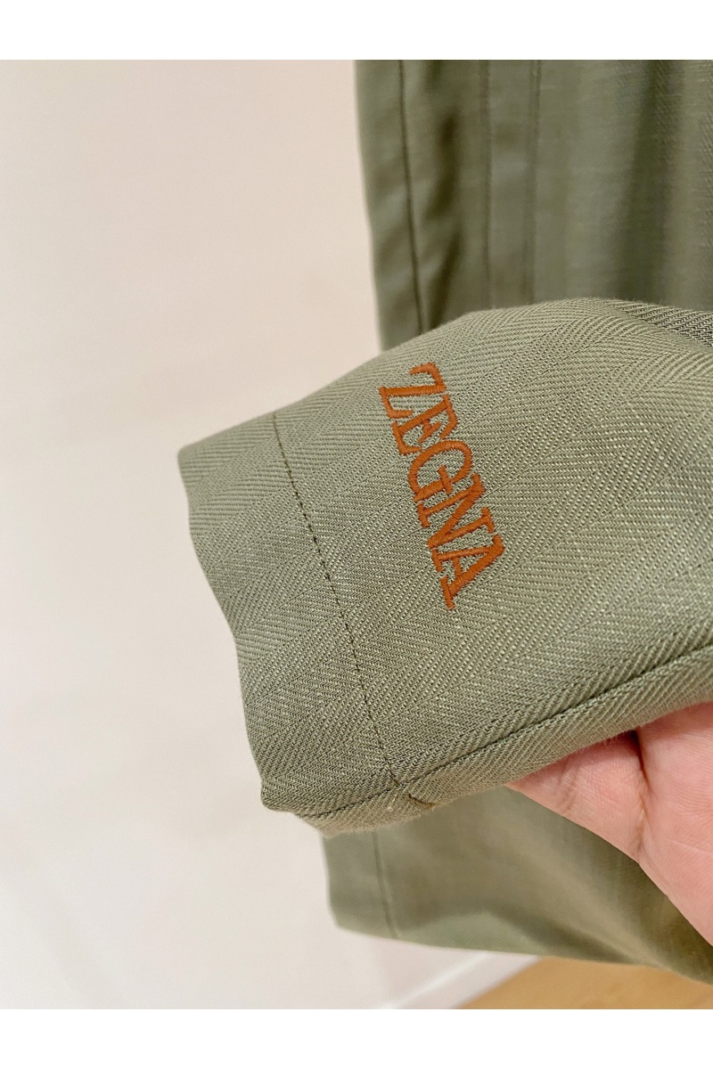 Zegna Шорты цвета хаки premium