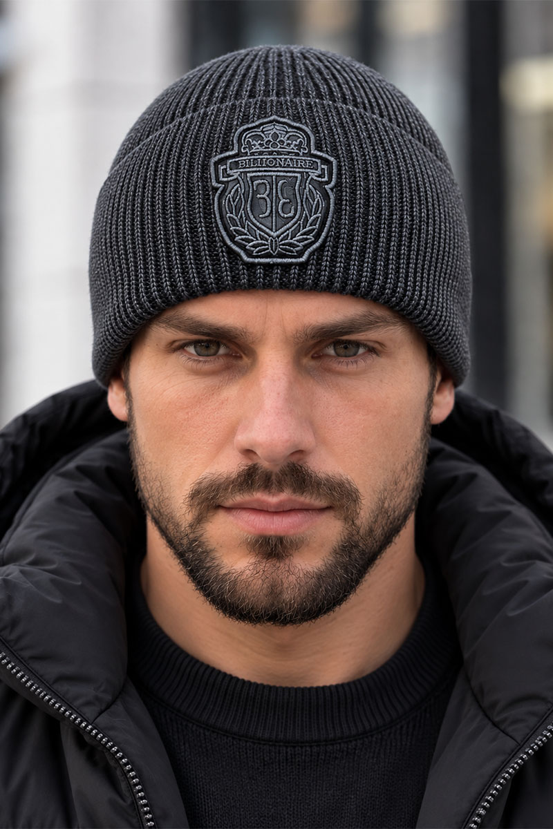 Billionaire Шапка logo-embroidered - Grey