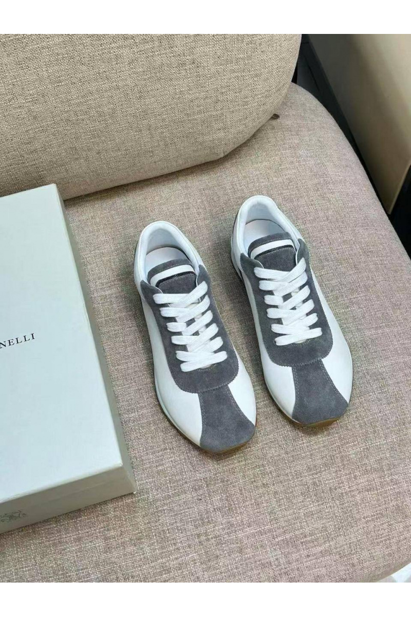 Designer Женские комбинированные кроссовки low-top premium
