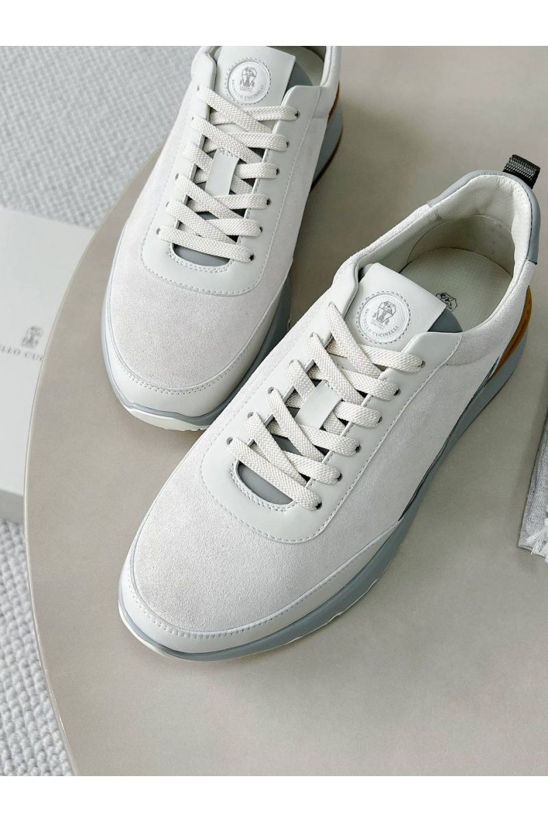 Designer Замшевые кроссовки Premium - White