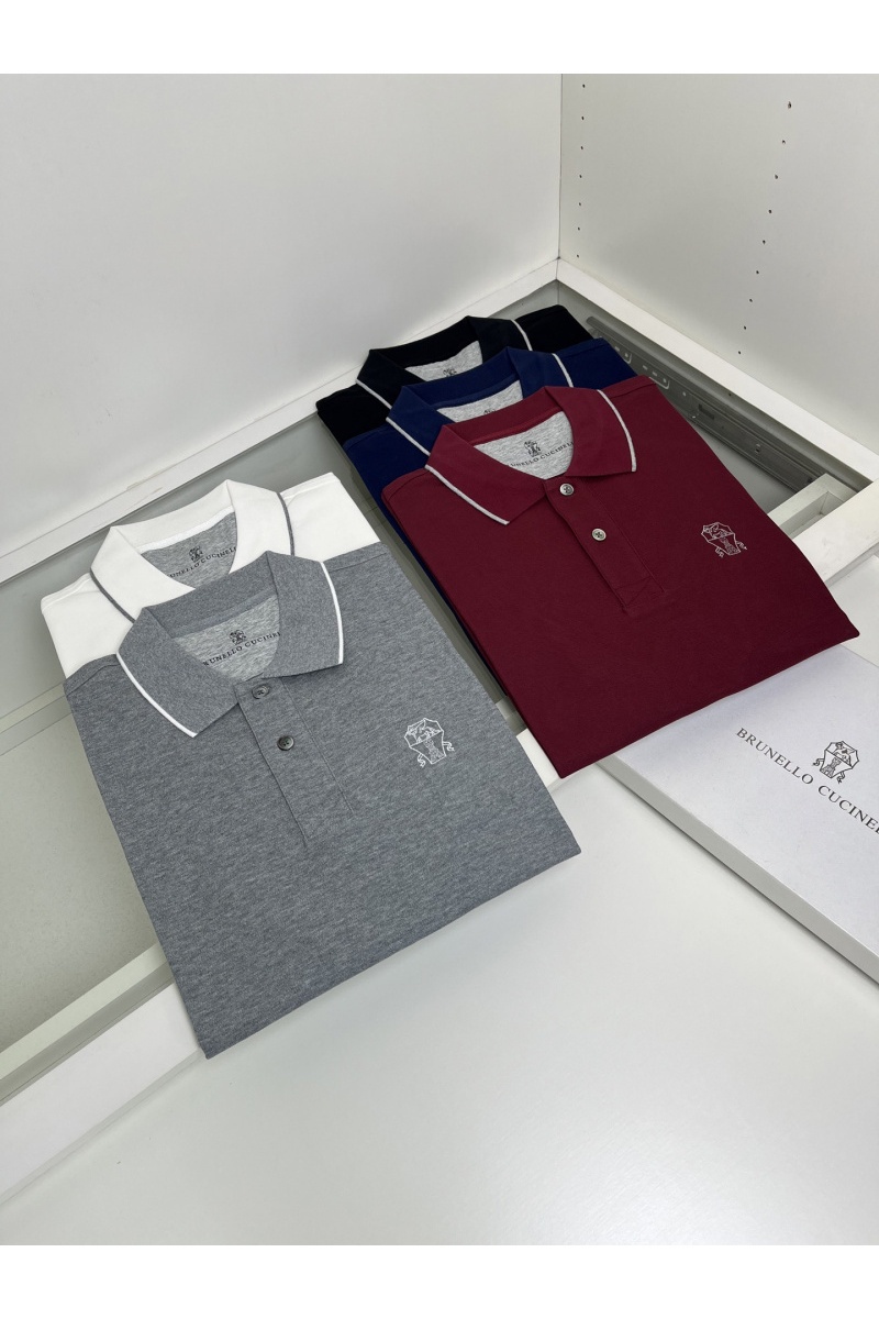 Designer Мужское синее поло premium