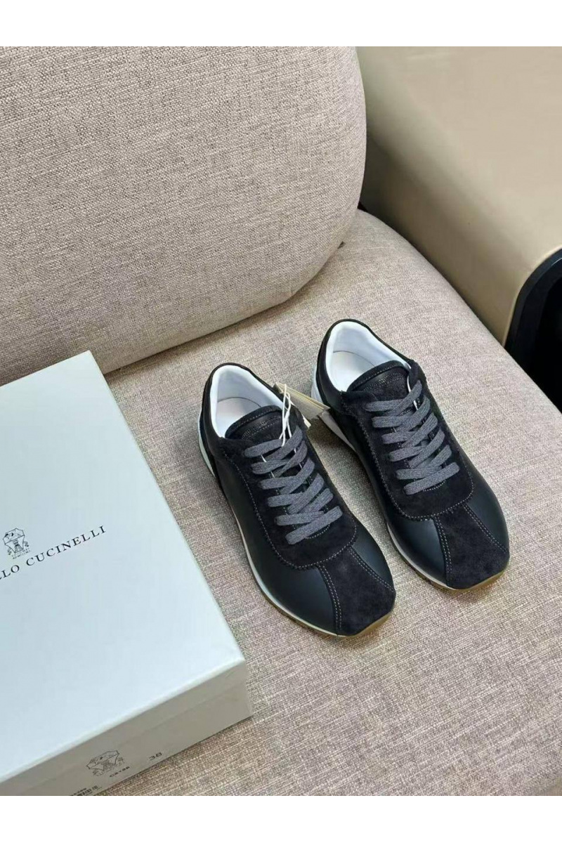 Designer Женские комбинированные кроссовки low-top premium