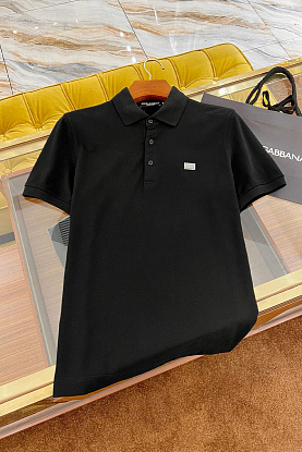 Мужское поло Premium - Black