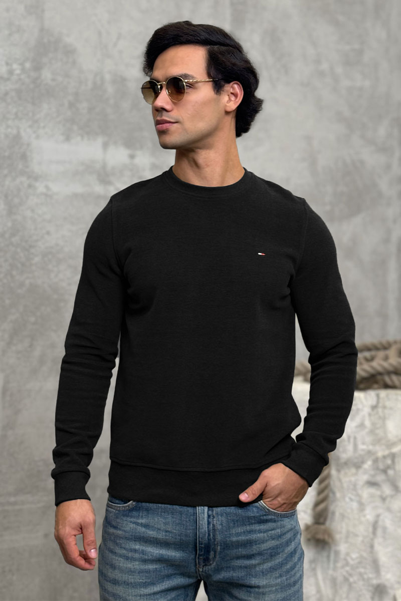 Tommy Hilfiger Мужской свитшот чёрного цвета 