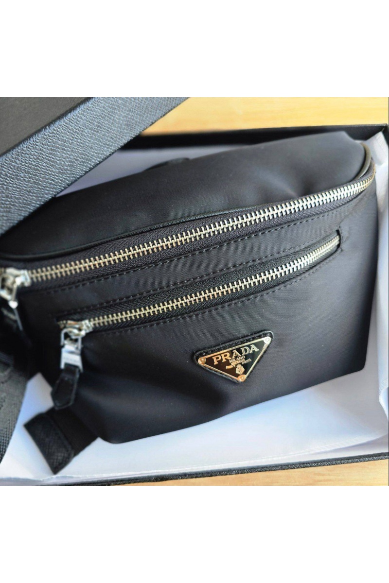Prada Сумка на пояс 28x16 см - Black
