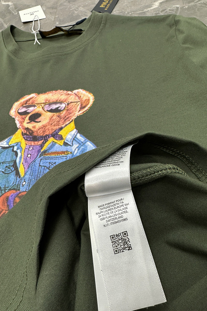 Polo Ralph Lauren Мужская футболка "Bear" - Green 