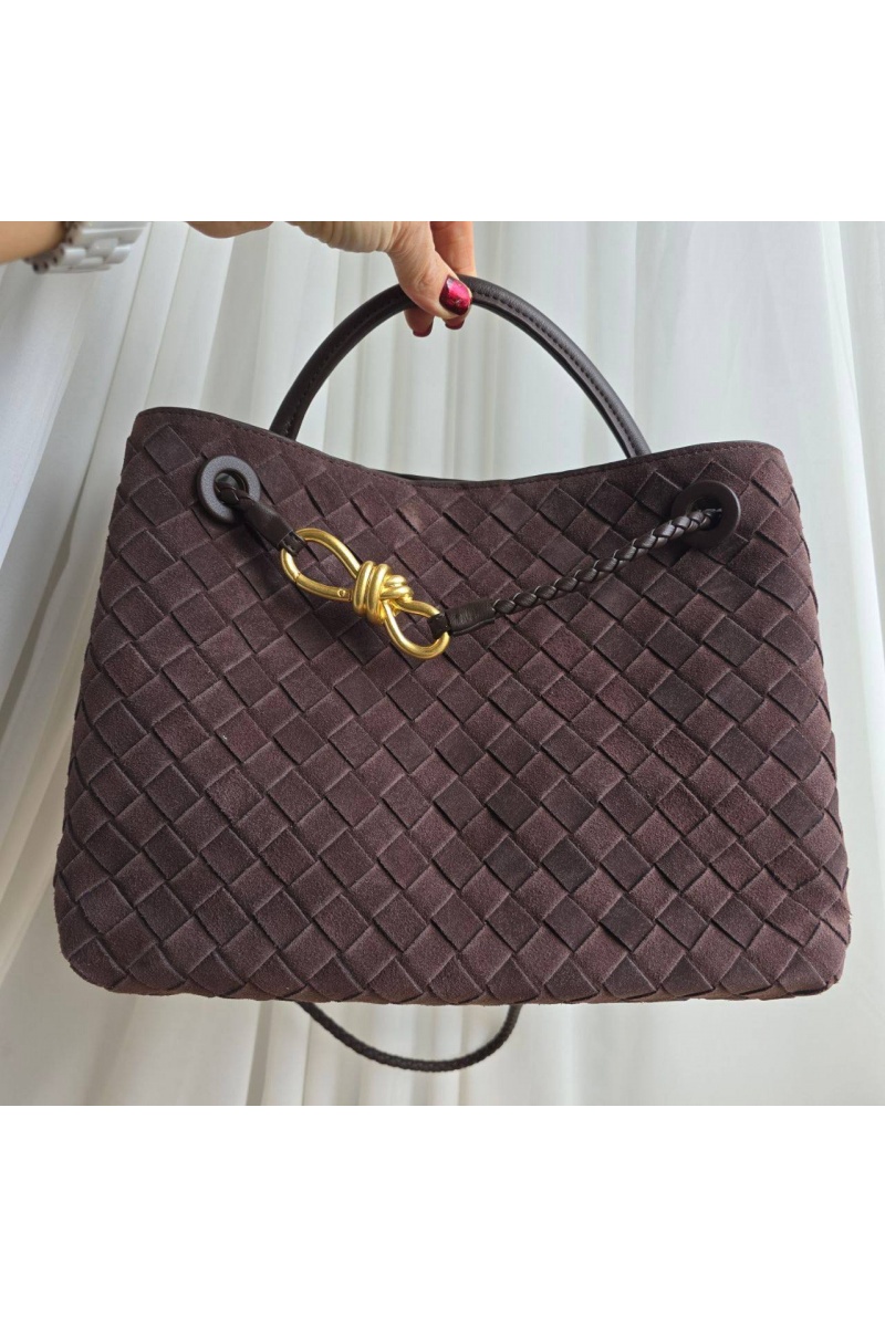 Bottega Veneta Замшевая сумка 30x23 см