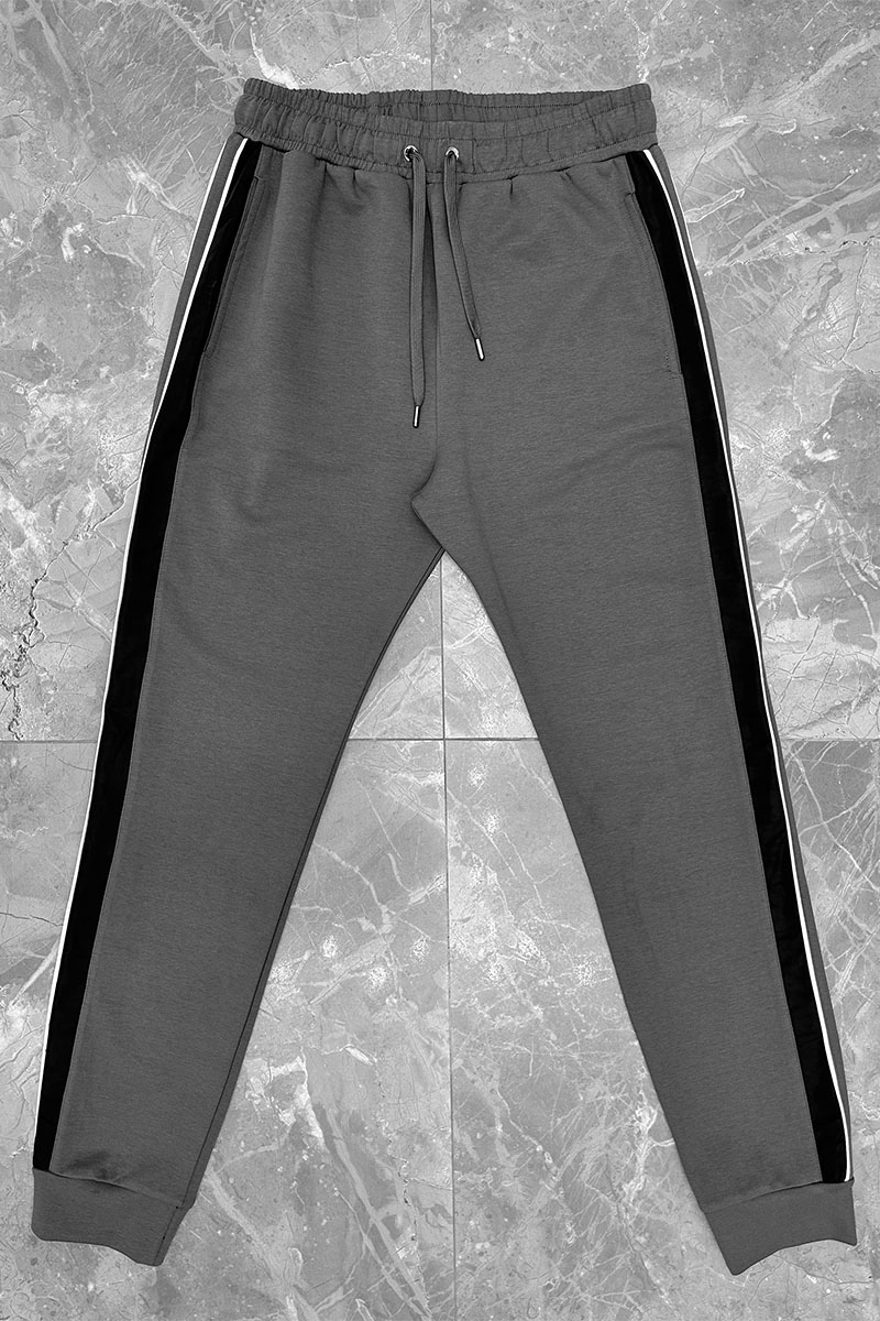 Hermes Мужские спортивные штаны серого цвета 