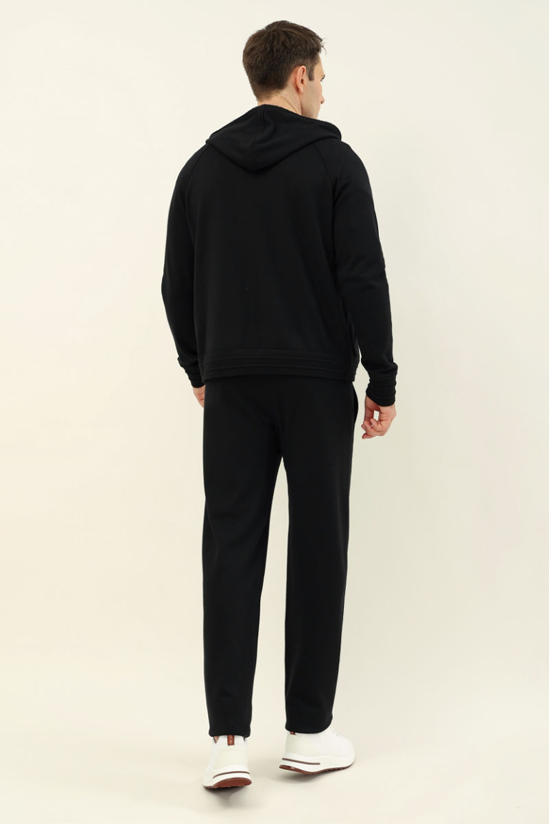 Loro Piana Чёрные спортивные штаны premium