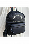 Женский нейлоновый рюкзак 30x23 см - Black