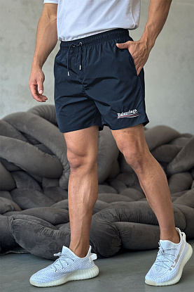 Тёмно-синие шорты Political Campaign logo 