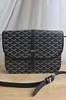 Кожаная сумка Goyard Belvedere MM 27x21 см