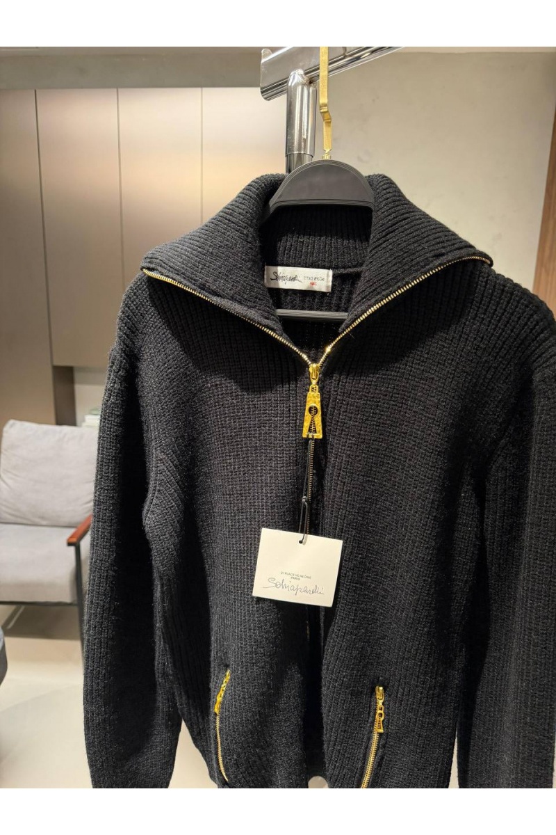 Schiaparelli Женский кардиган на молнии premium - Black