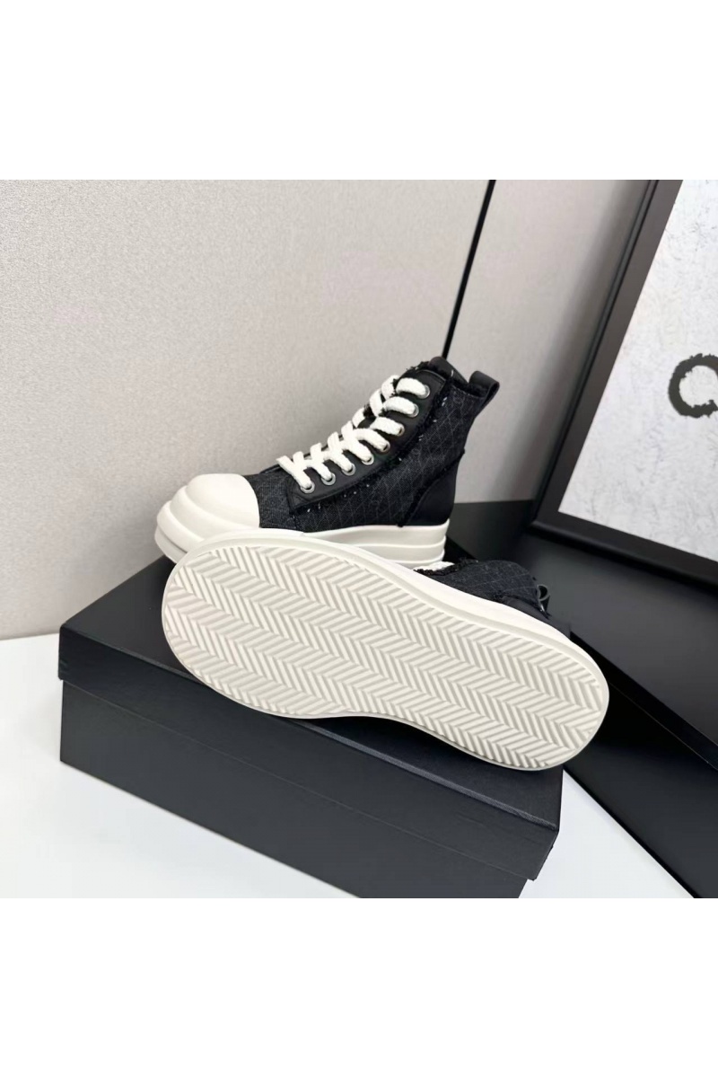 Chаnеl Женские кеды premium - Black