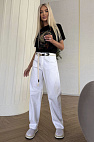 Женские джинсы белого цвета premium