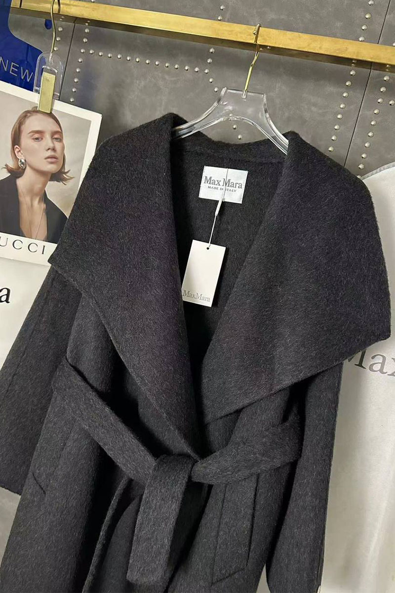 Designer Clothing Женское пальто Max Mara Amie wool wrap