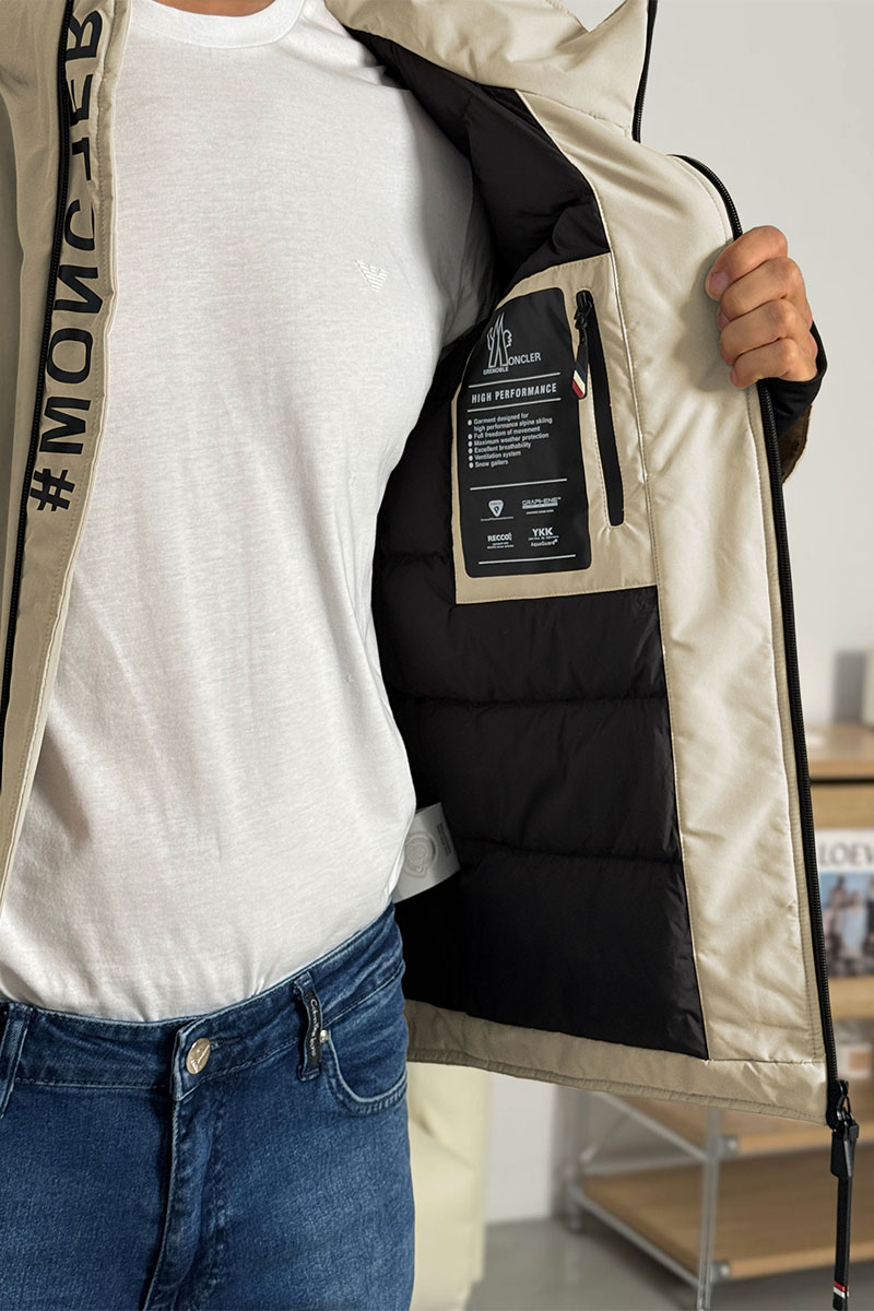 Moncler Пуховик Grenoble Gore-Tex - White Dove 