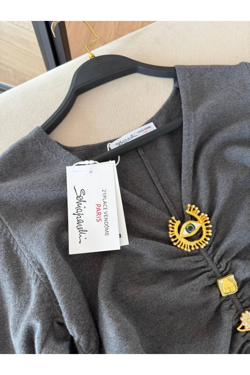 Schiaparelli Женское трикотажное платье Premium - Grey