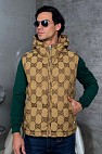 Мужской бежевый жилет GG Monogram