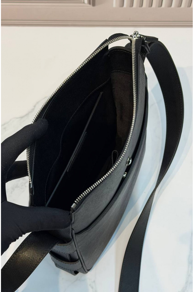 Montblanc Кожаная сумка Sartorial premium 24x22.5x5 см