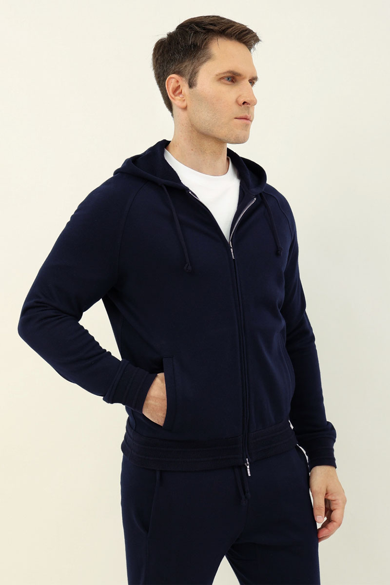 Loro Piana Тёмно-синий спортивный костюм premium