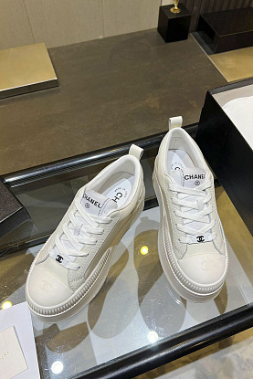 Женские кожаные кроссовки premium