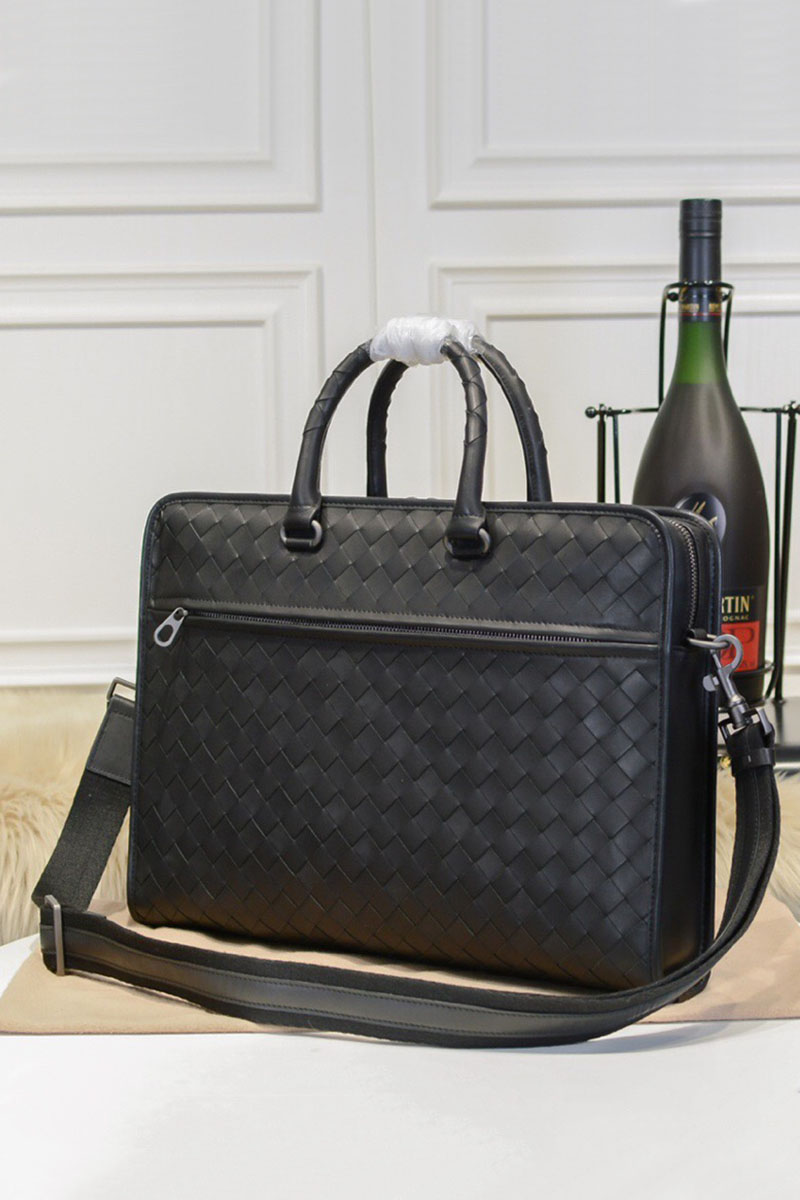 Bottega Veneta Кожаный портфель Premium 41x31x7 см