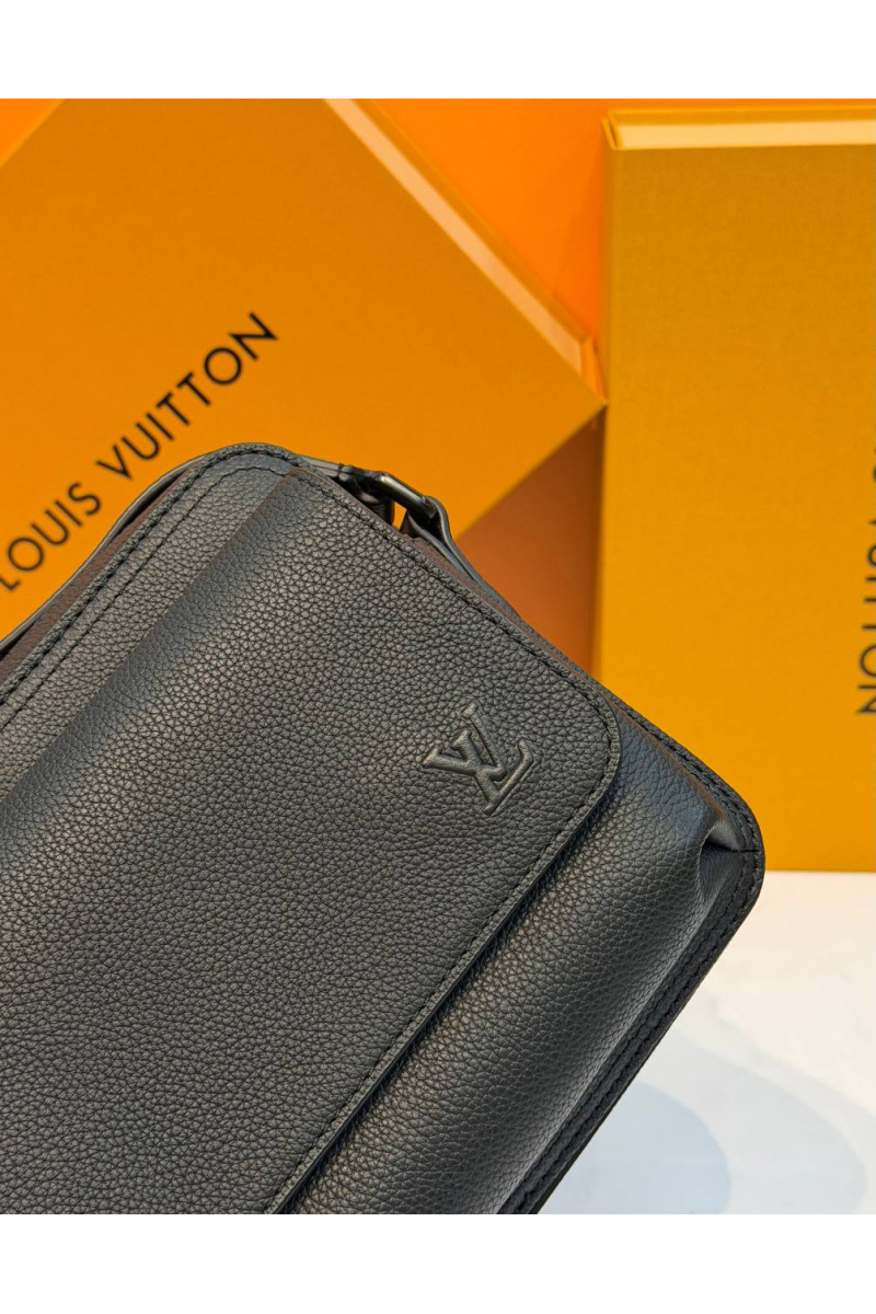 Lоuis Vuittоn Кожаная сумка Boarding Messenger premium 24x18x9 см