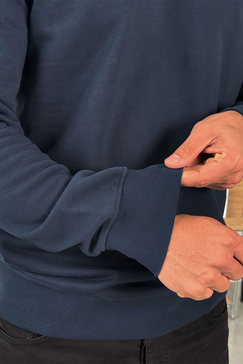 Stone Island Тёмно-синий свитшот compass-patch crewneck