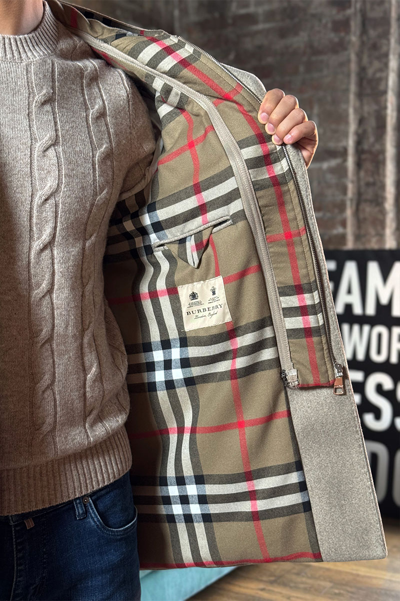 Burberry Мужское пальто London England - Beige