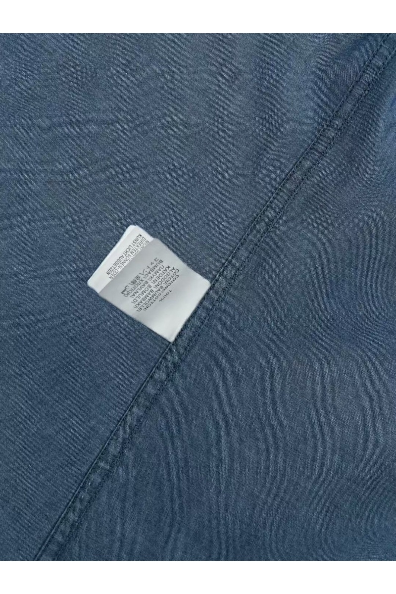 Designer Мужская синяя рубашка Premium