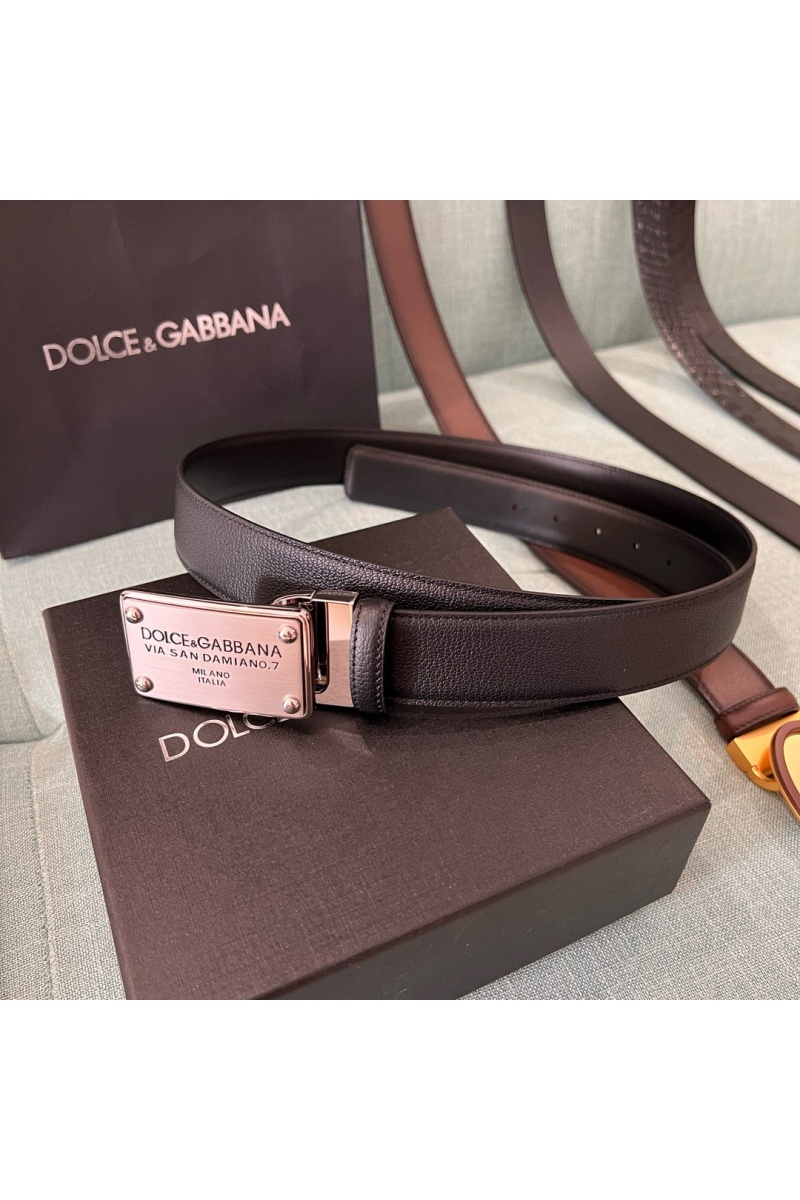 Dоlсе & Gаbbаnа Кожаный ремень Premium (длина 110 см, ширина 3.5 см)