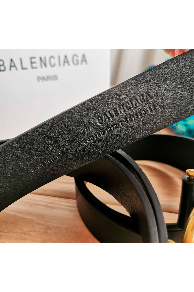 Balenciaga Кожаный ремень (ширина 3.5 см, длина 90 / 95 см)