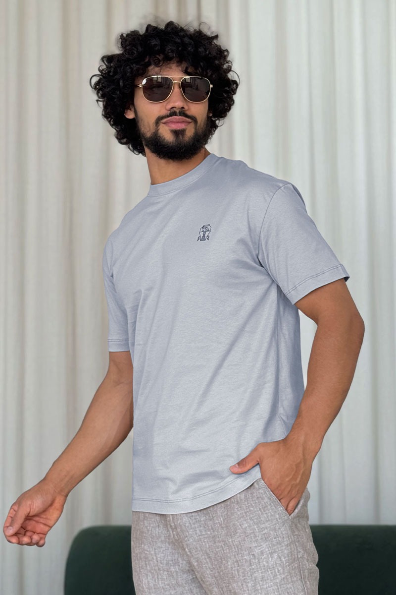 Designer Мужская серая футболка 