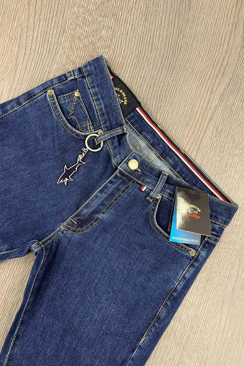 Paul & Shark Мужские джинсы синего цвета