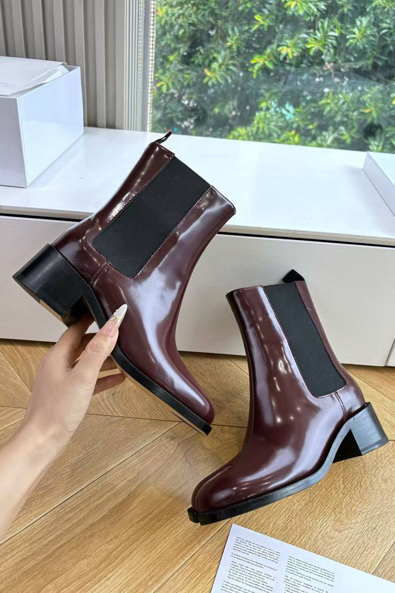 Designer Clothing Женские кожаные сапоги Maison Margiela premium