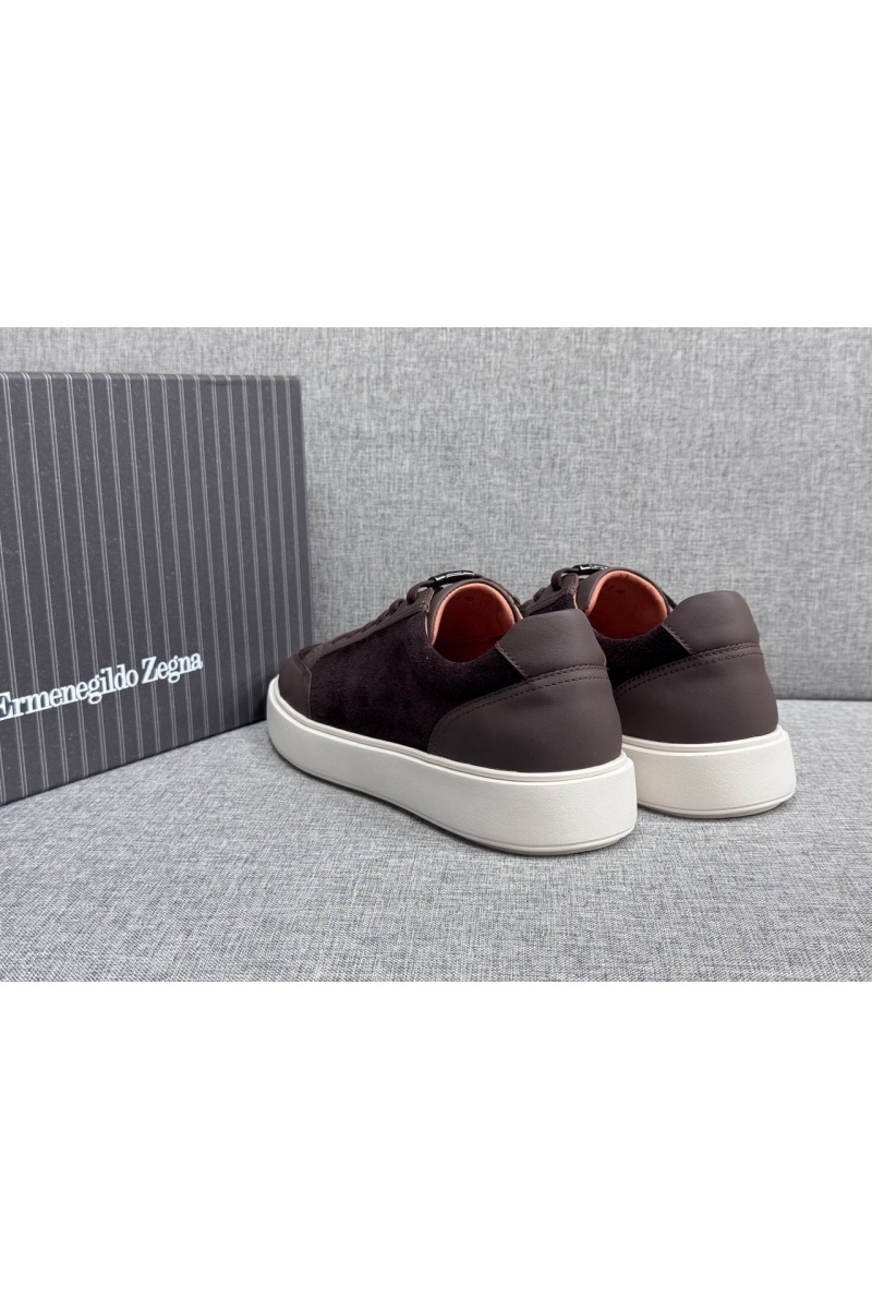 Zegna Комбинированные кроссовки 