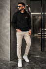 Чёрное худи Year Of The Tiger embroidered-logo