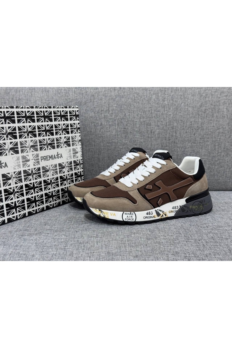 Premiata Комбинированные кроссовки Mick