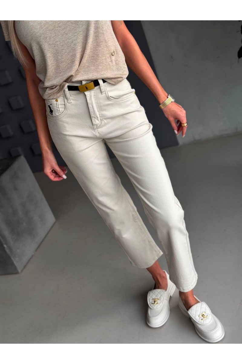 Polo Ralph Lauren Женские белые джинсы premium