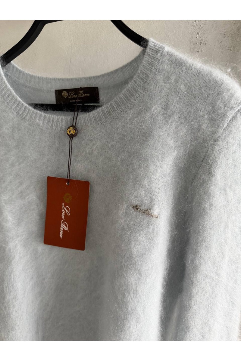 Loro Piana Женский шерстяной свитер premium
